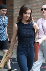 ALISON BRIE Leaves Bowery Hotel in New York 06/18/2018