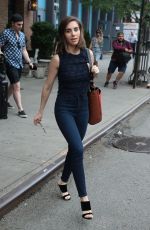 ALISON BRIE Leaves Bowery Hotel in New York 06/18/2018