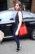 ALISON BRIE Leaves Bowery Hotel in New York 06/18/2018