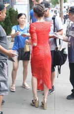 ALISON BRIE Leaves Bowery Hotel in New York 06/20/2018