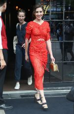 ALISON BRIE Leaves Bowery Hotel in New York 06/20/2018