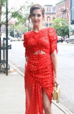ALISON BRIE Leaves Bowery Hotel in New York 06/20/2018