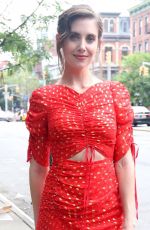 ALISON BRIE Leaves Bowery Hotel in New York 06/20/2018