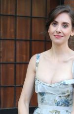 ALISON BRIE Leaves Her Hotel in New York 06/20/2018