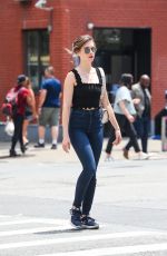 ALISON BRIE Out in New York 06/20/2018