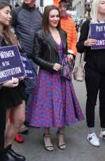 ALYSSA MILANO at Era Coalition Call for Ratification of the Equal Rights Amendment in New York 06/04/2018