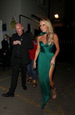 AMANDA HOLDEN Leaves Apollo Theater in London 05/31/2018