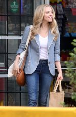 AMANDA SEYFRIED on the Set of The Art of Racing in the Rain in Port Coquitlam 06/29/2018