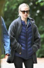 AMANDA SEYFRIED on the Set of The Art of Racing in the Rain in Vancouver 06/28/2018