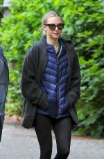 AMANDA SEYFRIED on the Set of The Art of Racing in the Rain in Vancouver 06/28/2018