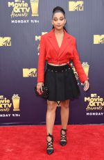 AMANDLA STENBERG at 2018 MTV Movie and TV Awards in Santa Monica 06/16/2018