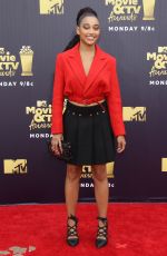 AMANDLA STENBERG at 2018 MTV Movie and TV Awards in Santa Monica 06/16/2018