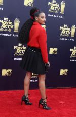 AMANDLA STENBERG at 2018 MTV Movie and TV Awards in Santa Monica 06/16/2018