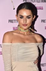 AMBER DAVIES at Prettylittlething x Maya Jama Launch Party in London 06/25/2018