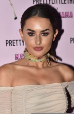 AMBER DAVIES at Prettylittlething x Maya Jama Launch Party in London 06/25/2018
