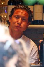AMBER HEARD and Vito Schnabel Out for Dinner at Bar Pitti in New York 06/05/2018