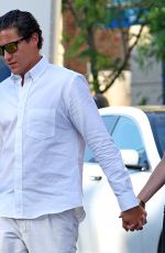 AMBER HEARD and Vito Schnabel Out for Dinner at Bar Pitti in New York 06/05/2018