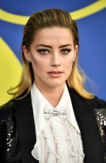 AMBER HEARD at CFDA Fashion Awards in New York 06/05/2018