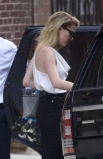 AMBER HEARD Out in New York 06/07/2018