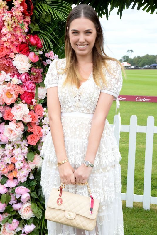 AMBER LE BON at Cartier Queens Cup Polo in Windsor 06/17/2018