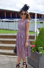 AMBER LE BON at Investec Derby Festival Ladies Day at Epsom Racecourse 06/01/2018