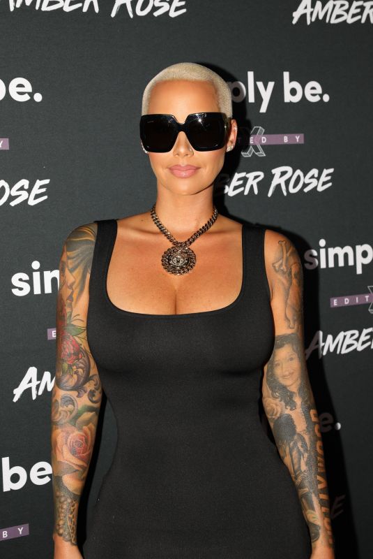 AMBER ROSE at Amber Rose x Simply Be Launch Party in Los Angeles 06/20/2018