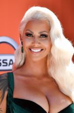 AMBER ROSE at BET Awards in Los Angeles 06/24/2018