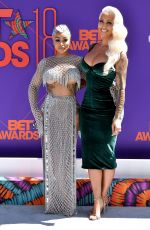 AMBER ROSE at BET Awards in Los Angeles 06/24/2018