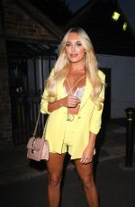 AMBER TURNER, COURTNEY GREEN and CHLOE MEADOWS Out for Dinner in Essex 06/28/2018