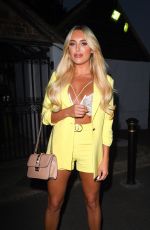 AMBER TURNER, COURTNEY GREEN and CHLOE MEADOWS Out for Dinner in Essex 06/28/2018