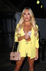 AMBER TURNER, COURTNEY GREEN and CHLOE MEADOWS Out for Dinner in Essex 06/28/2018