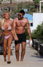 AMBER TURNER in Bikini in Santorini 06/12/2018