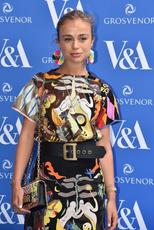 AMELIA WINDSOR at Victoria and Albert Museum Summer Party in London 06/13/2018