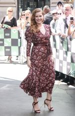 AMY ADAMS Arrives at Build Series in New York 06/28/2018
