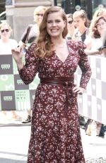 AMY ADAMS Arrives at Build Series in New York 06/28/2018