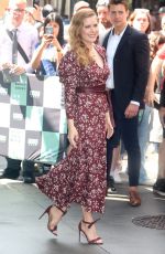 AMY ADAMS Arrives at Build Series in New York 06/28/2018