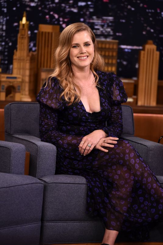 AMY ADAMS at Tonight Show Starring Jimmy Fallon in New York 06/28/2018