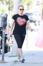 AMY ADAMS Heading to a Gym in Los Angeles 06/04/2018