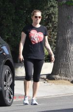 AMY ADAMS Heading to a Gym in Los Angeles 06/04/2018