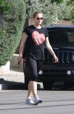 AMY ADAMS Heading to a Gym in Los Angeles 06/04/2018