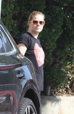 AMY ADAMS Heading to a Gym in Los Angeles 06/04/2018