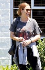 AMY ADAMS Out for Lunch in Beverly Hills 06/13/2018