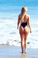 ANA BRAGA in Swimsuit at a Beach in Malibu 06/03/2018