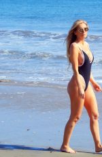 ANA BRAGA in Swimsuit at a Beach in Malibu 06/03/2018