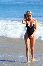 ANA BRAGA in Swimsuit at a Beach in Malibu 06/03/2018