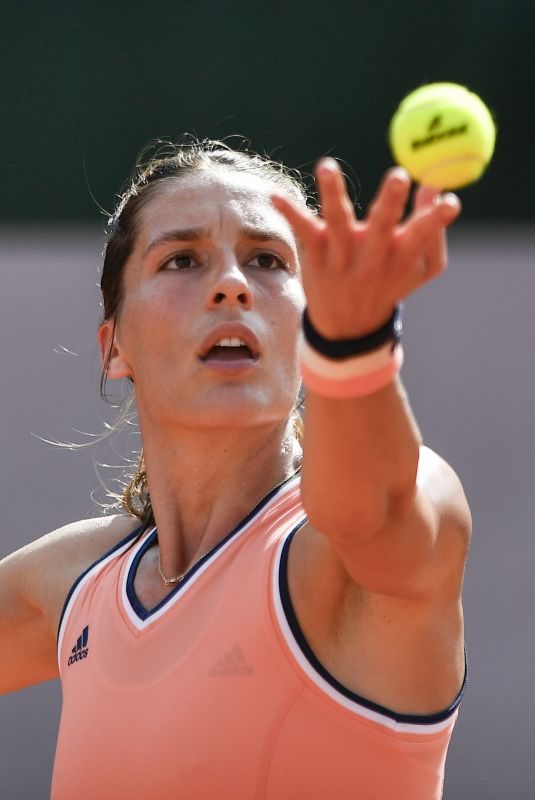 ANDREA PETKOVIC at 2018 French Open Tennis Tournament in Paris 06/02/2018