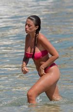 ANGELA NASTI in Bikini on the Beach in Mykonos 06/14/2018