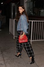 ANGELA SARAFYAN at Madeo Restaurant in Beverly Hills 06/28/2018