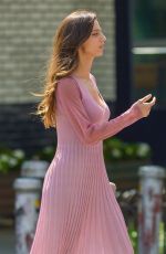 ANGELA SARAFYAN Out for Lunch in New York 06/07/2018