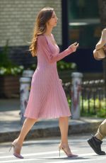 ANGELA SARAFYAN Out for Lunch in New York 06/07/2018